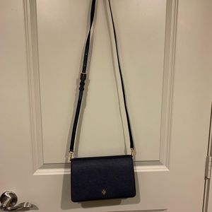 Tory Burch Navy Crossbody purse